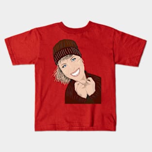 Winter Girl Kids T-Shirt